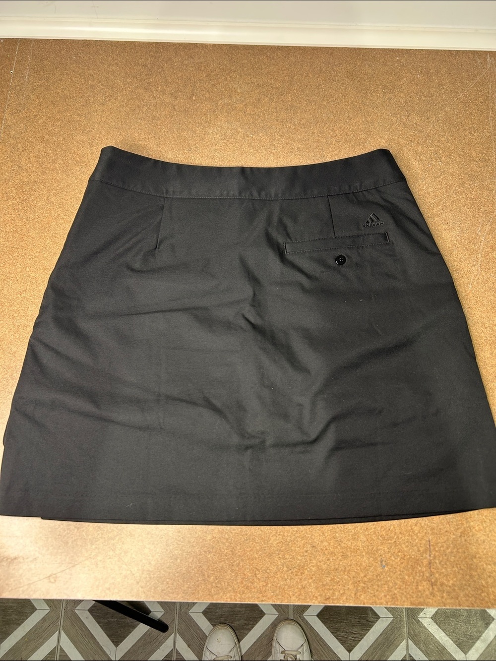 Adidas Black A-Line Skirt